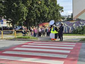 Sanockie policjantki dbają o bezpieczeństwo najmłodszych uczniów